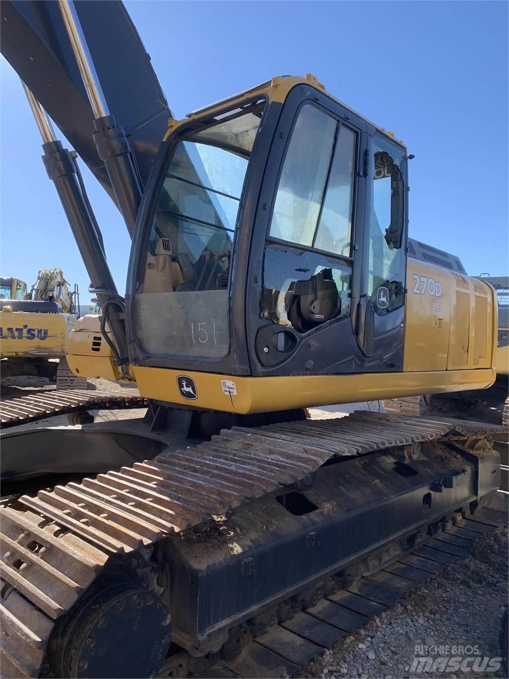 John Deere 270D LC Vikšriniai ekskavatoriai