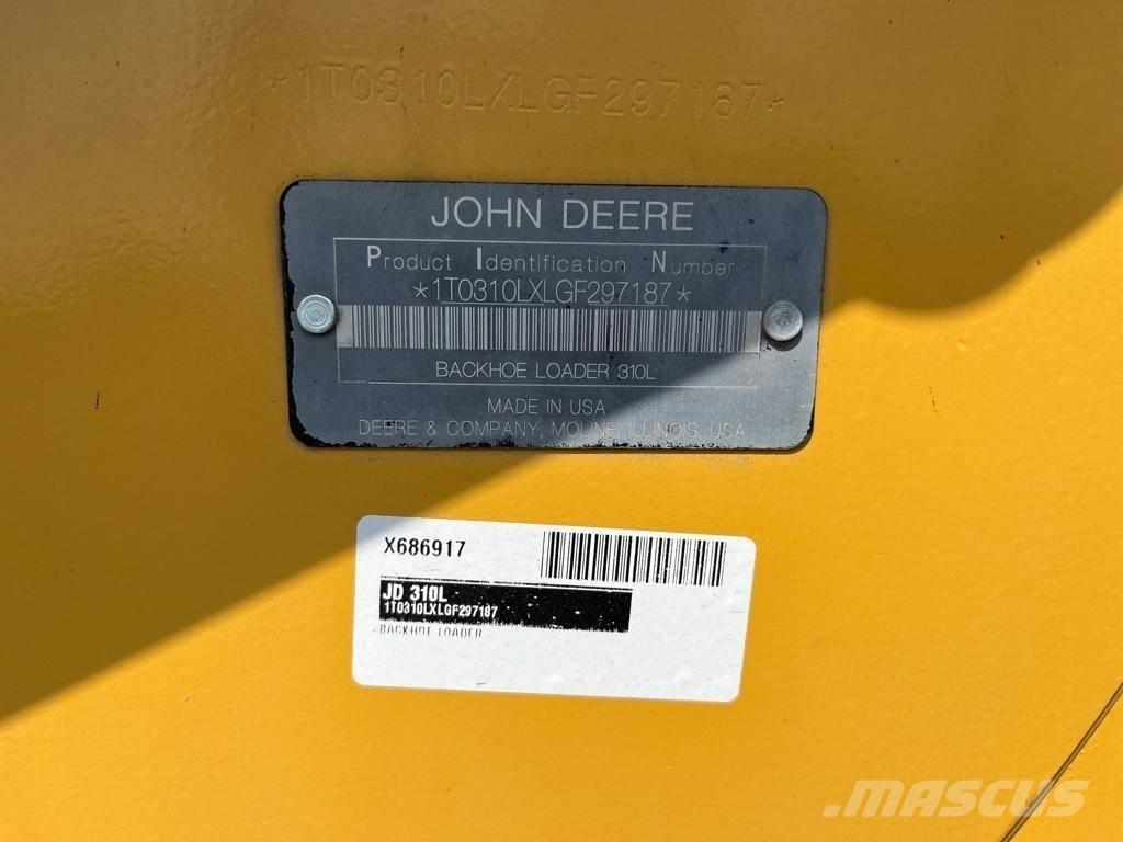 John Deere 310L Ekskavatoriniai krautuvai