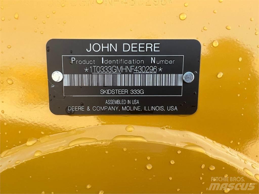 John Deere 333G Krautuvai su šoniniu pasukimu