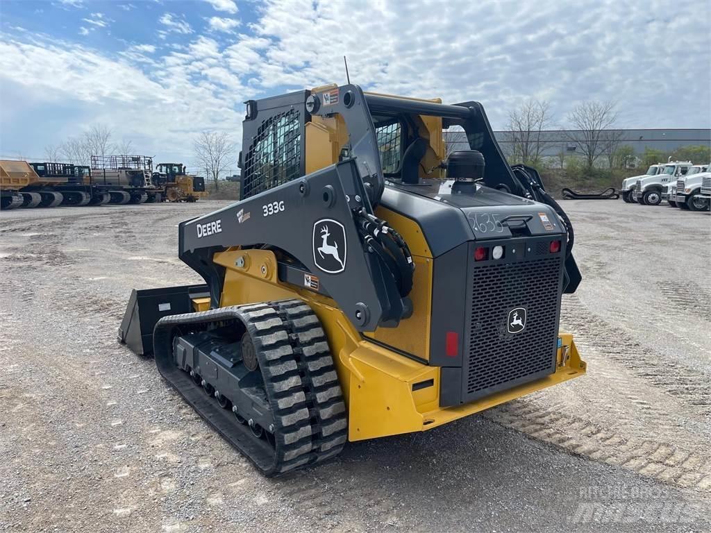 John Deere 333G Krautuvai su šoniniu pasukimu