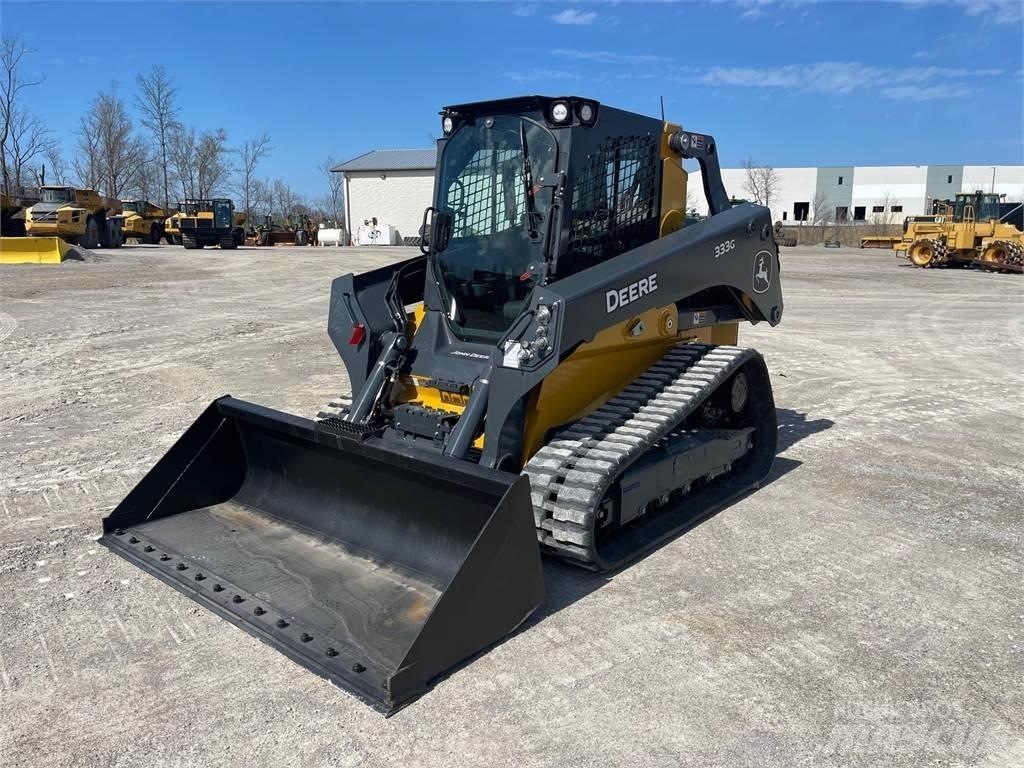 John Deere 333G Krautuvai su šoniniu pasukimu