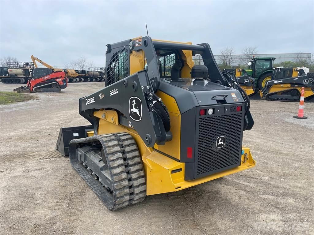 John Deere 333G Krautuvai su šoniniu pasukimu
