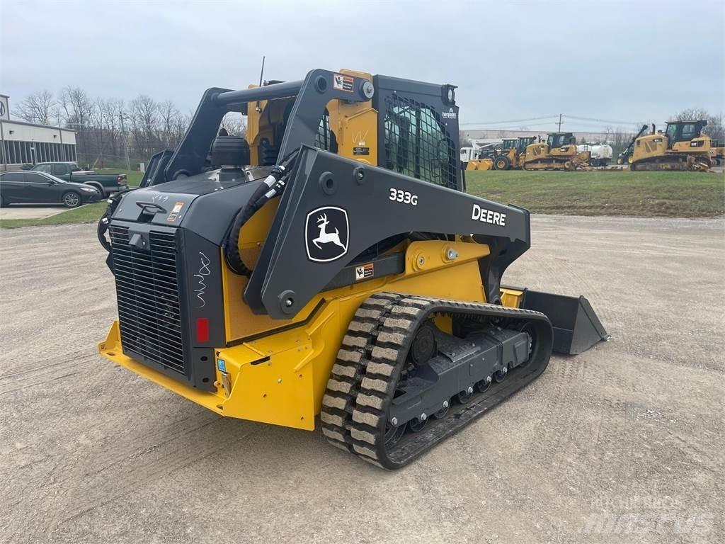 John Deere 333G Krautuvai su šoniniu pasukimu
