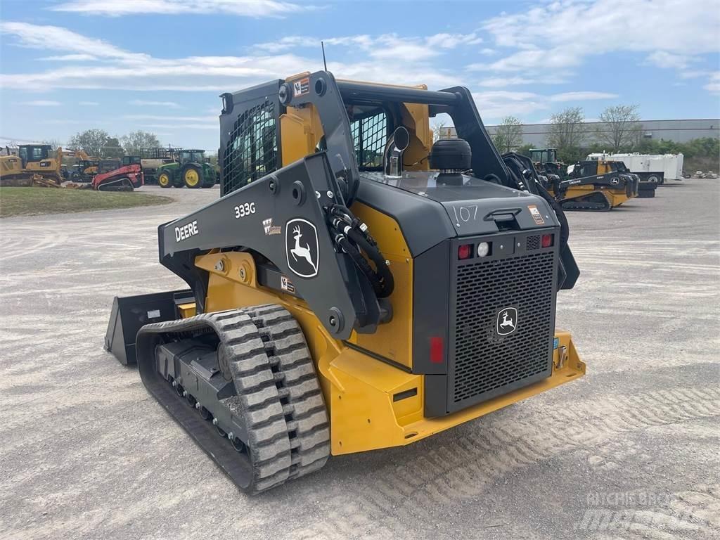 John Deere 333G Krautuvai su šoniniu pasukimu