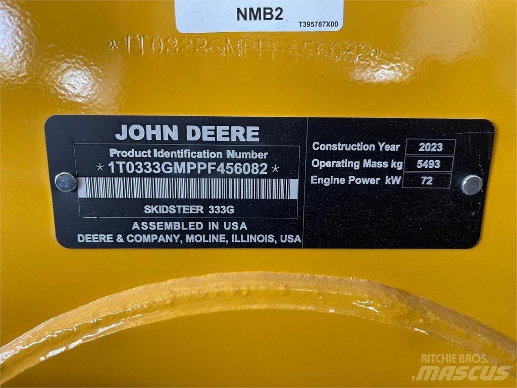 John Deere 333G Krautuvai su šoniniu pasukimu