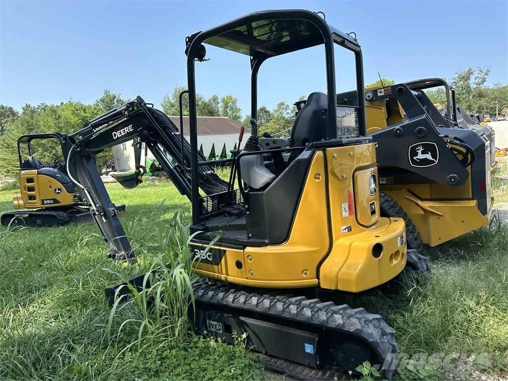 John Deere 35G Mini ekskavatoriai < 7 t