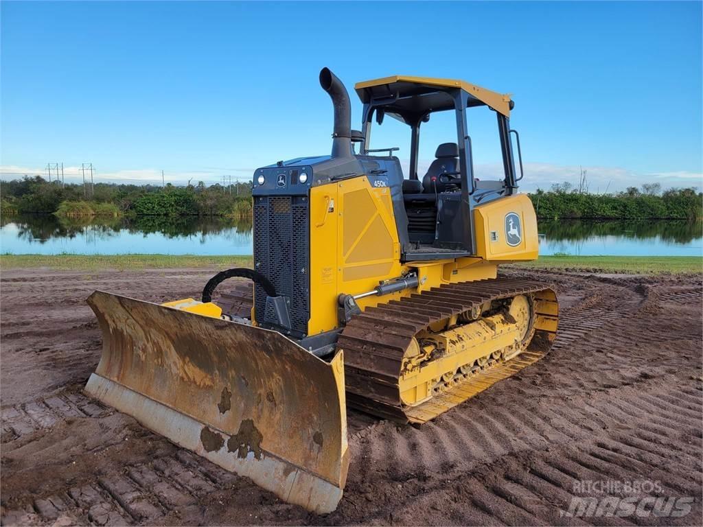 John Deere 450K LGP Vikšriniai buldozeriai