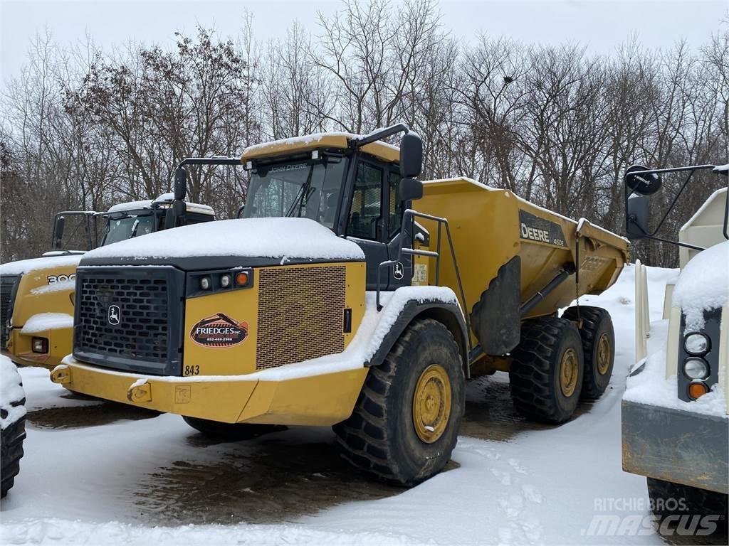John Deere 460E Karjeriniai savivarčiai