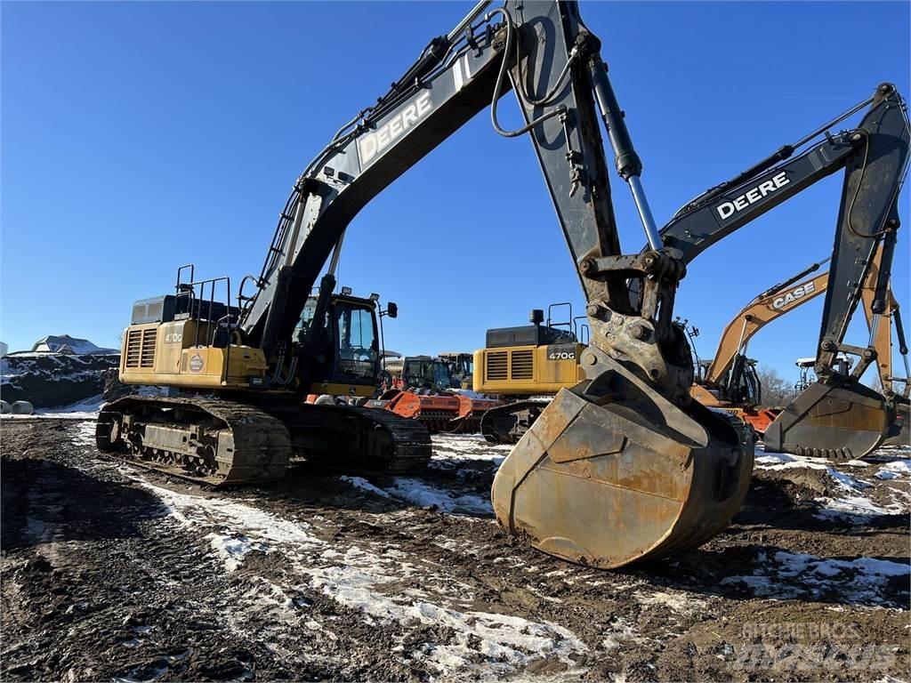 John Deere 470G LC Vikšriniai ekskavatoriai