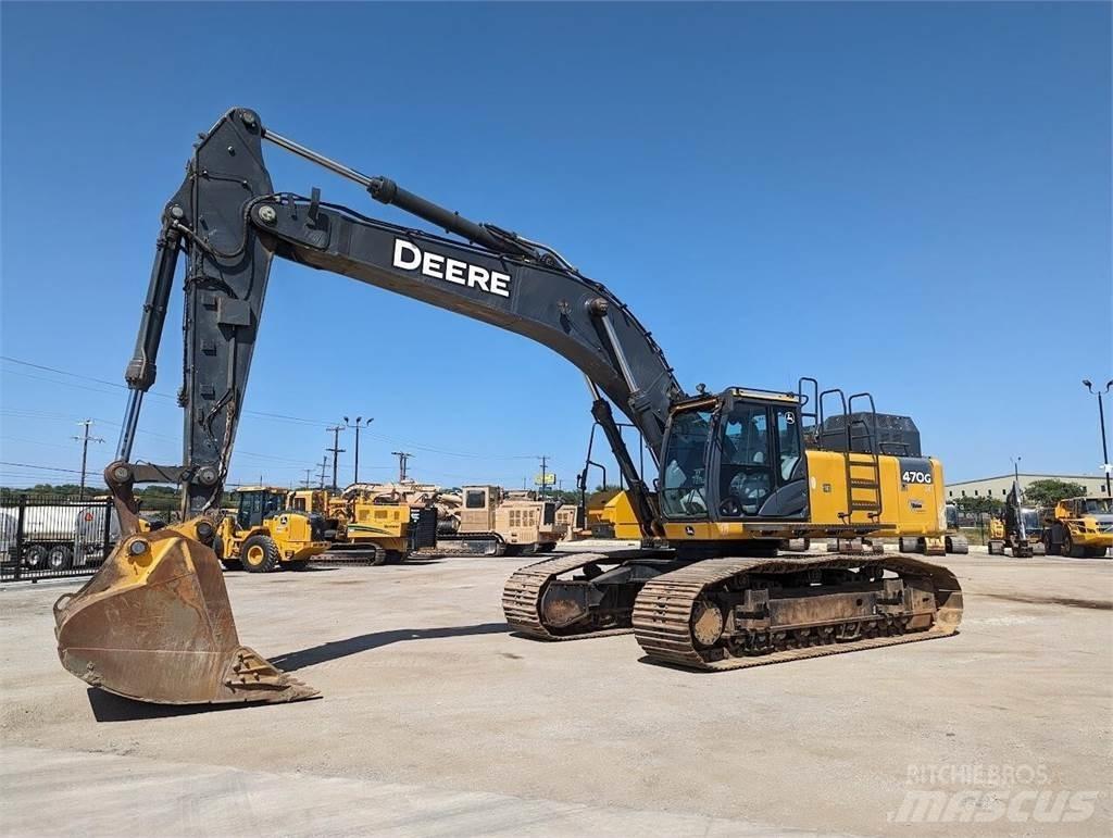 John Deere 470G LC Vikšriniai ekskavatoriai