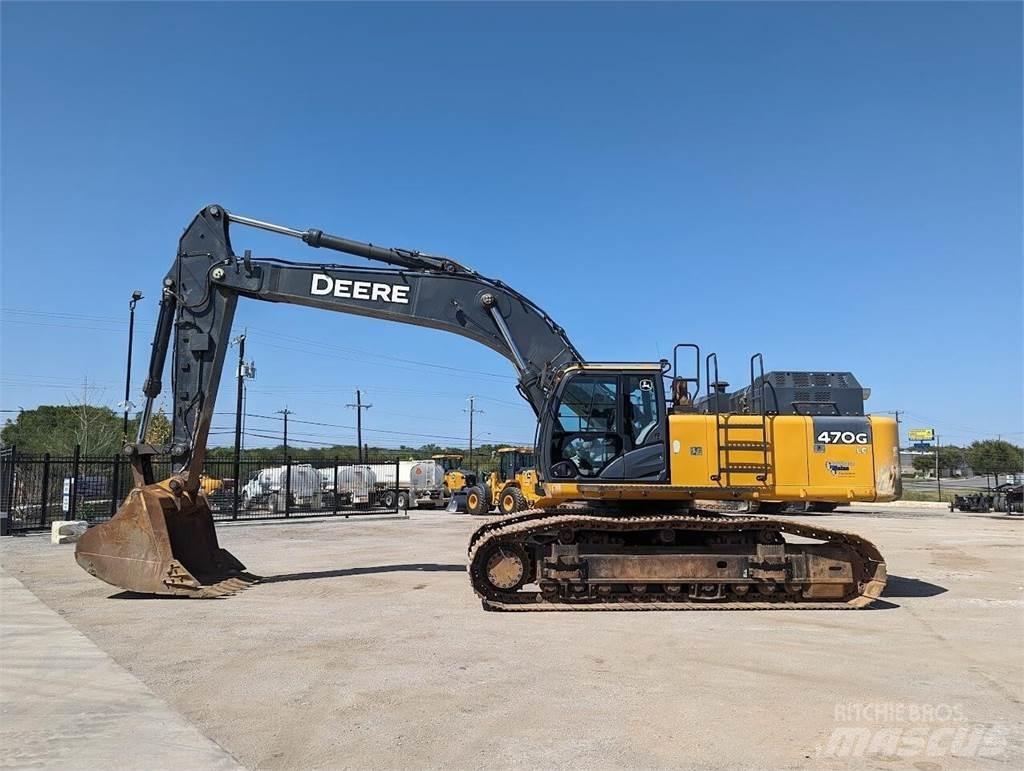 John Deere 470G LC Vikšriniai ekskavatoriai