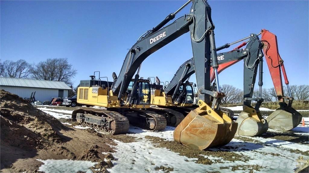 John Deere 470G LC Vikšriniai ekskavatoriai