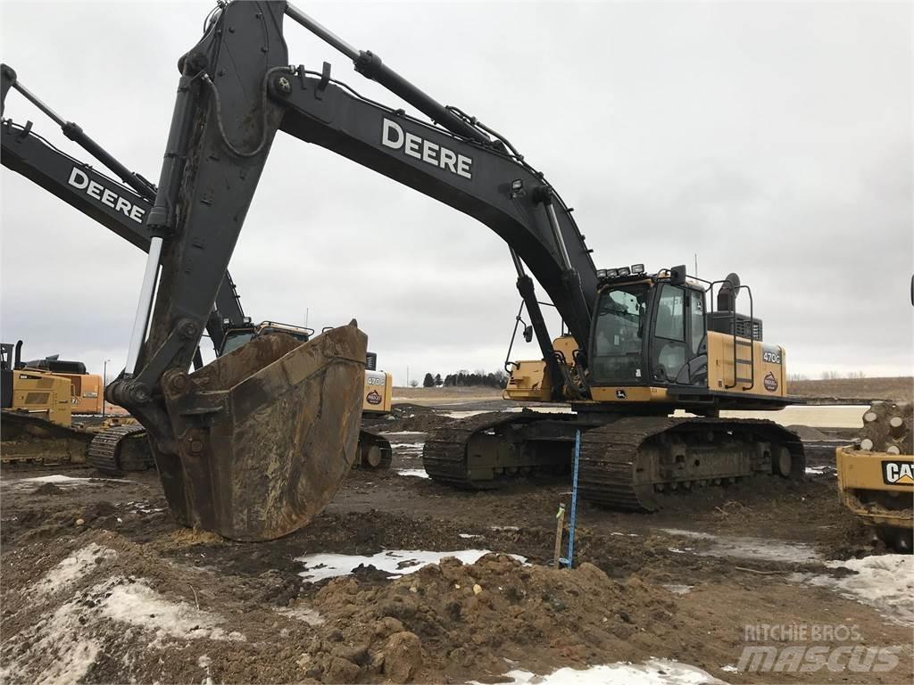 John Deere 470G LC Vikšriniai ekskavatoriai