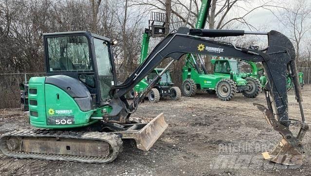 John Deere 50G Mini ekskavatoriai < 7 t