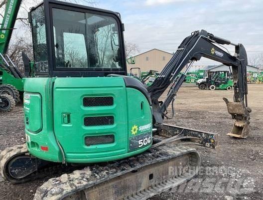 John Deere 50G Mini ekskavatoriai < 7 t