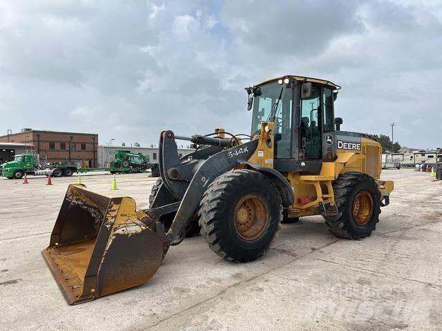 John Deere 544K Naudoti ratiniai krautuvai