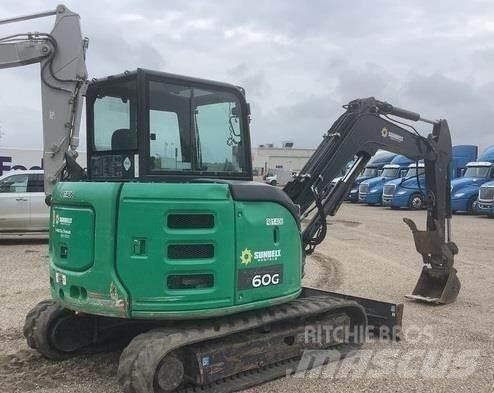 John Deere 60G Vikšriniai ekskavatoriai