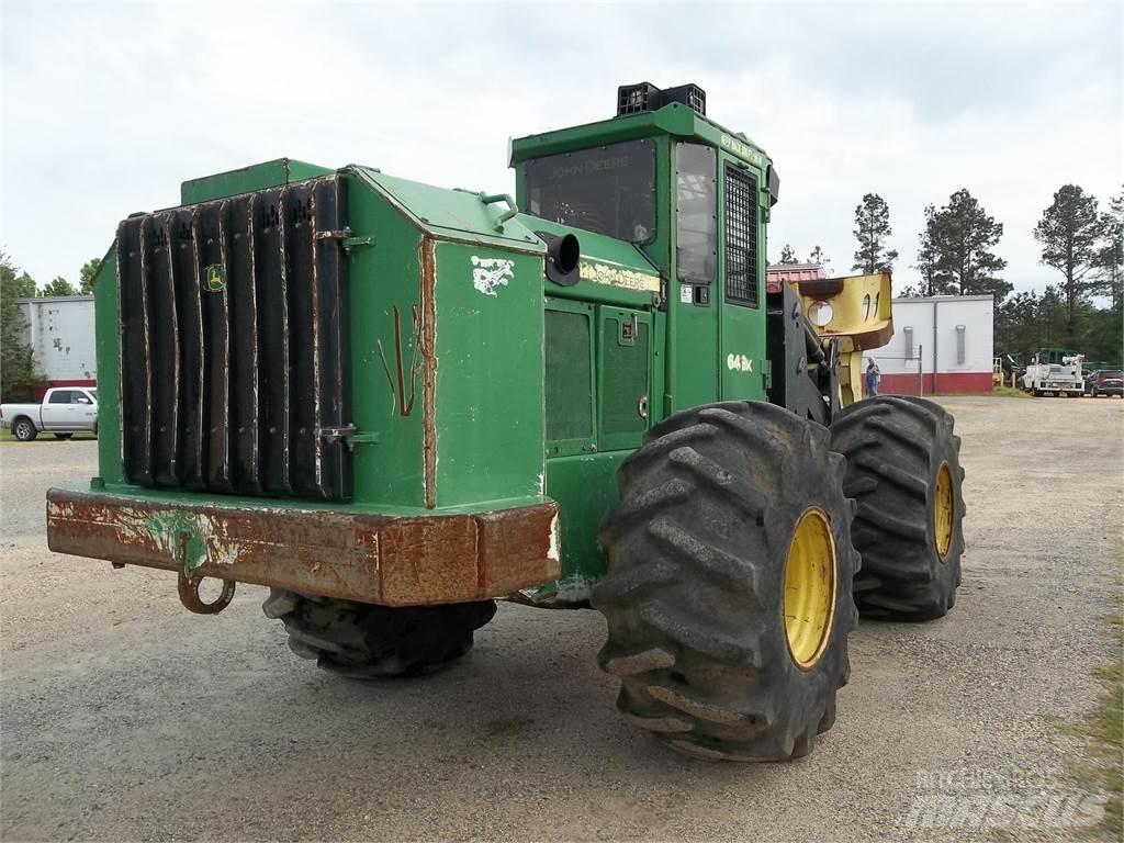 John Deere 643K Miško pjovimo technika
