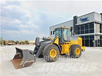 John Deere 644K Naudoti ratiniai krautuvai