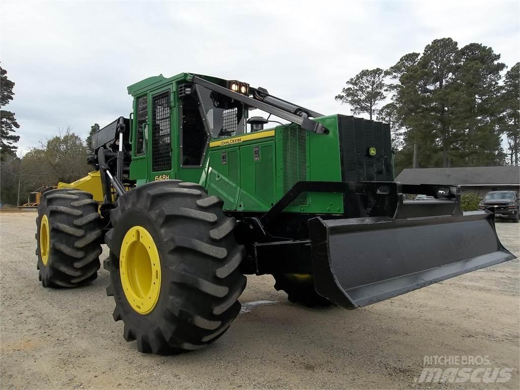 John Deere 648H Skiedrovežiai