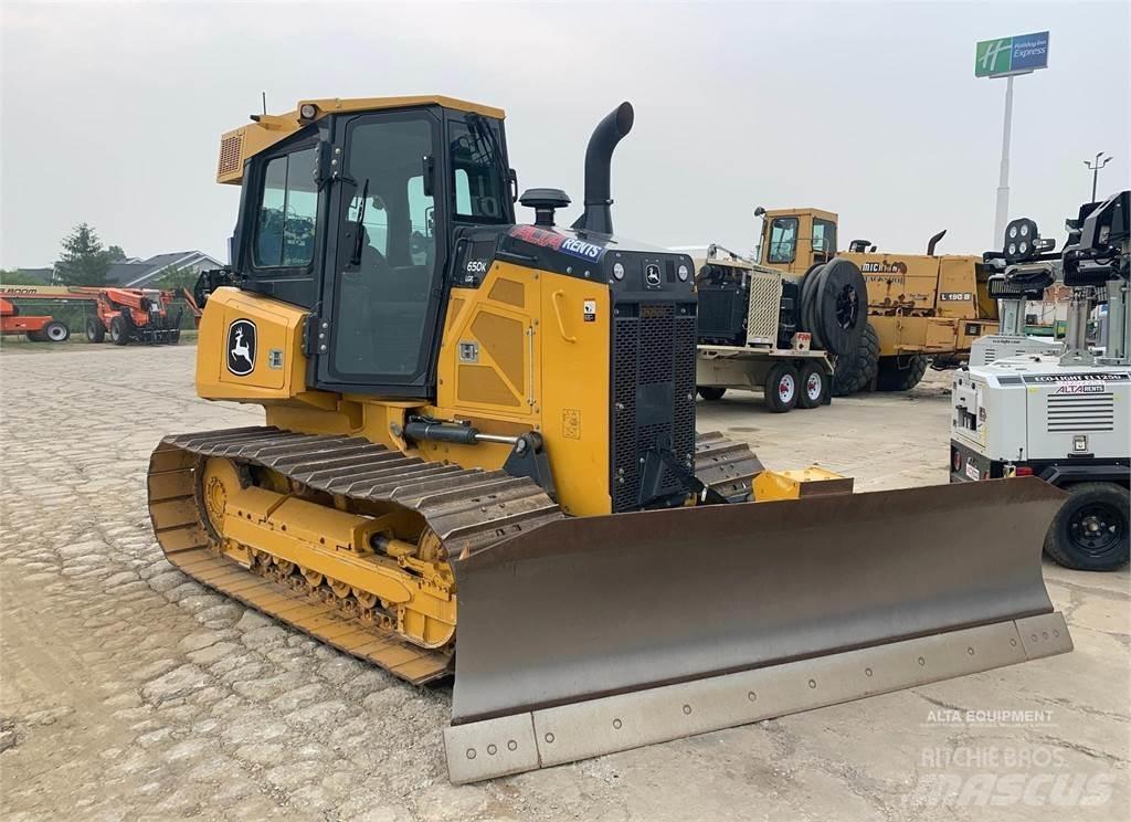 John Deere 650K Vikšriniai buldozeriai