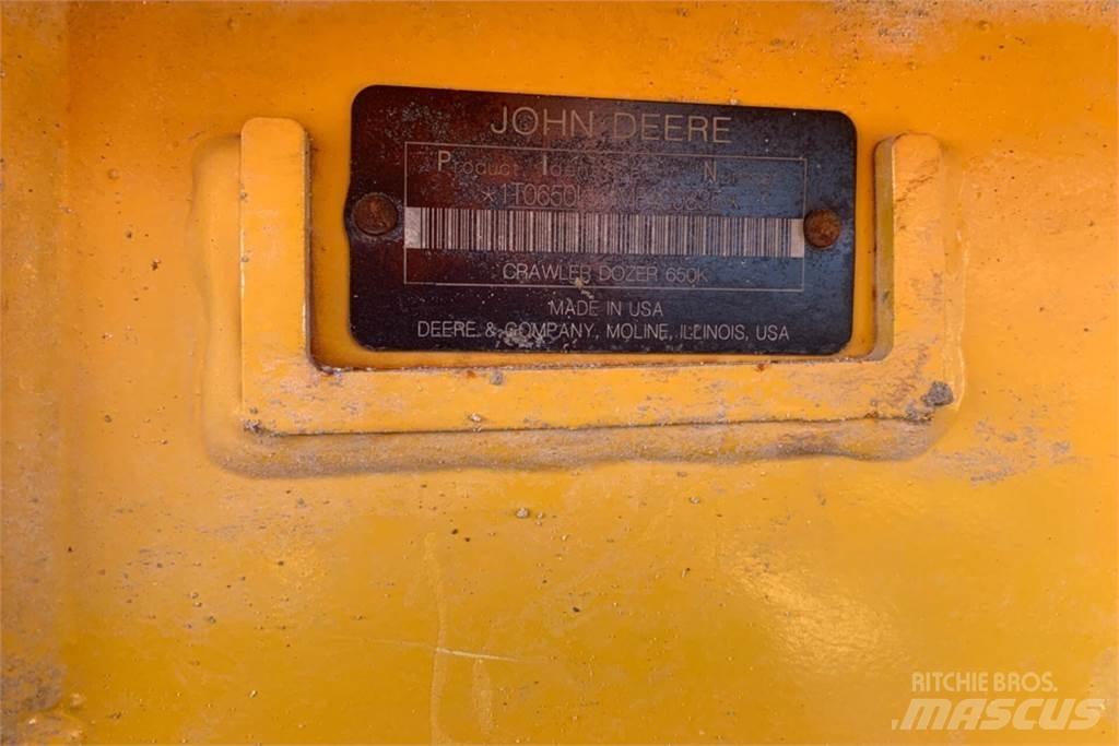 John Deere 650K Vikšriniai buldozeriai