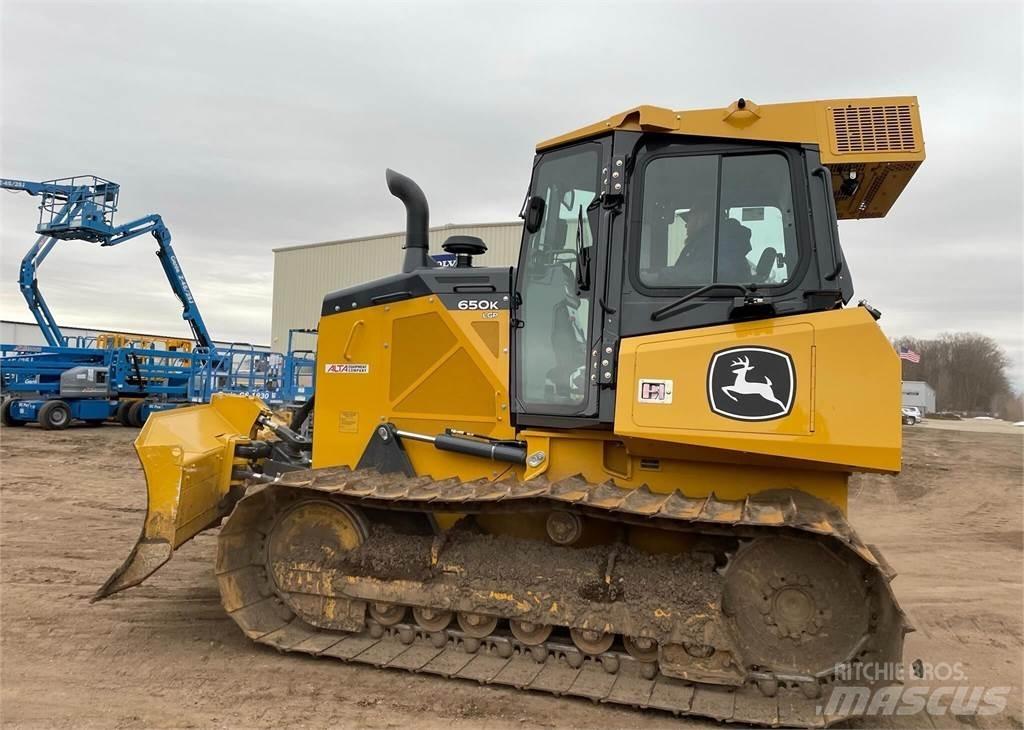 John Deere 650K LGP Vikšriniai buldozeriai