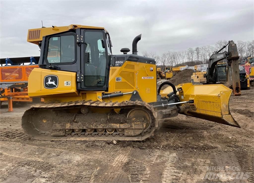 John Deere 650K LGP Vikšriniai buldozeriai