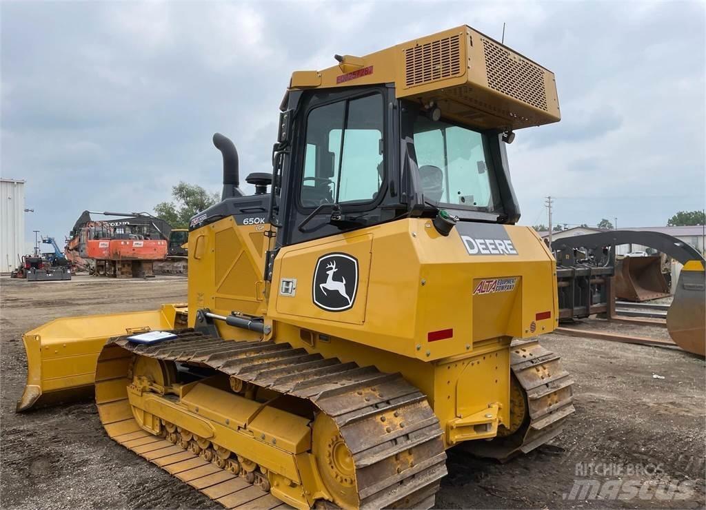 John Deere 650K LGP Vikšriniai buldozeriai
