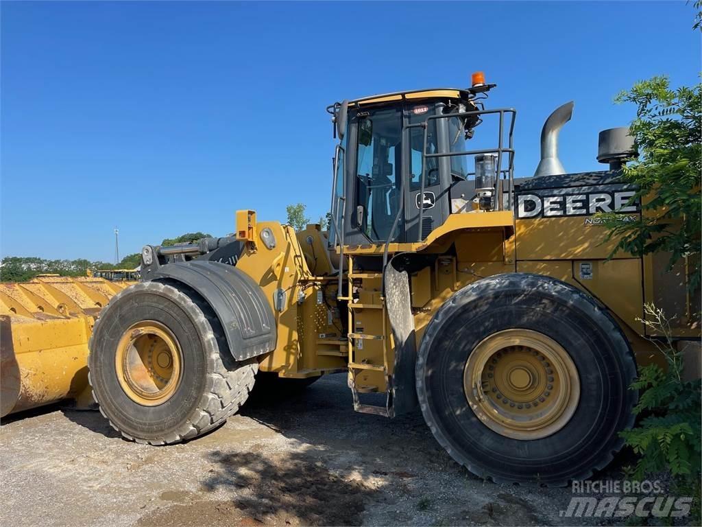 John Deere 844KIII Naudoti ratiniai krautuvai
