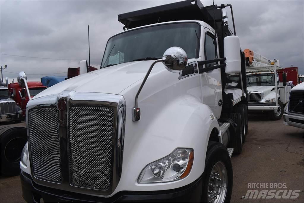Kenworth T680 Savivarčių priekabų vilkikai