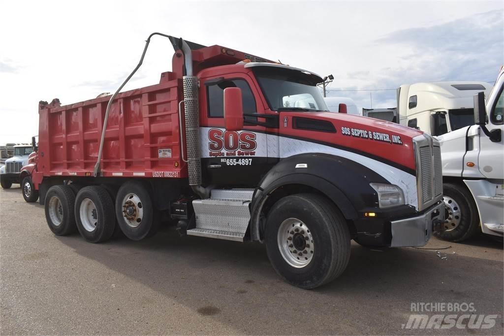 Kenworth T880 Savivarčių priekabų vilkikai