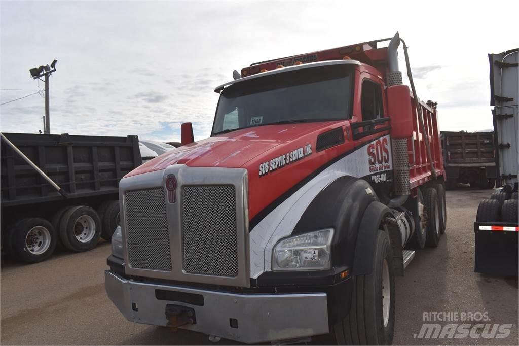Kenworth T880 Savivarčių priekabų vilkikai