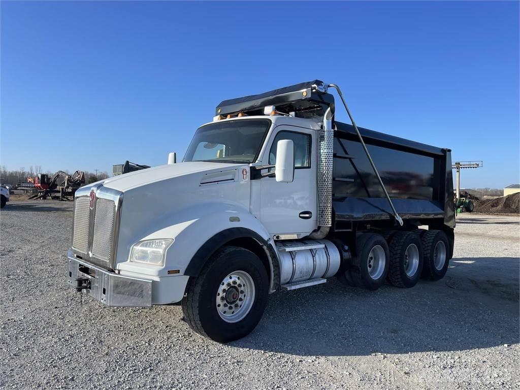 Kenworth T880 Savivarčių priekabų vilkikai