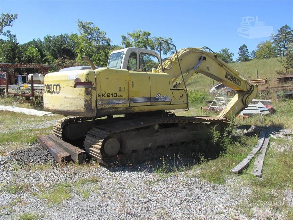 Kobelco SK210 LC Vikšriniai ekskavatoriai