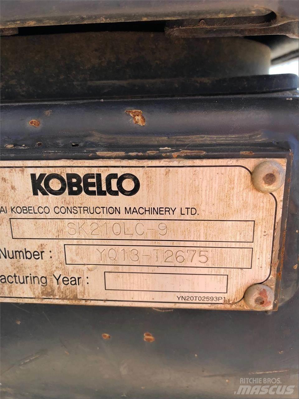 Kobelco SK210 LC-9 Vikšriniai ekskavatoriai
