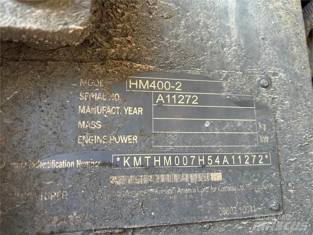 Komatsu HM400-2 Karjeriniai savivarčiai