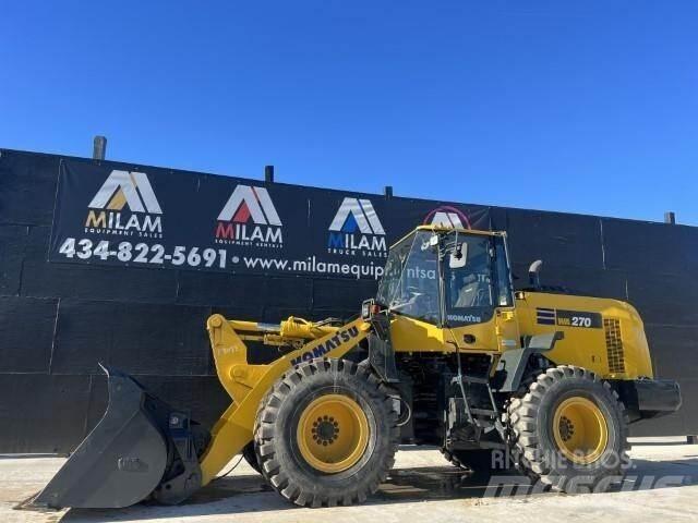 Komatsu WA270-8 Naudoti ratiniai krautuvai