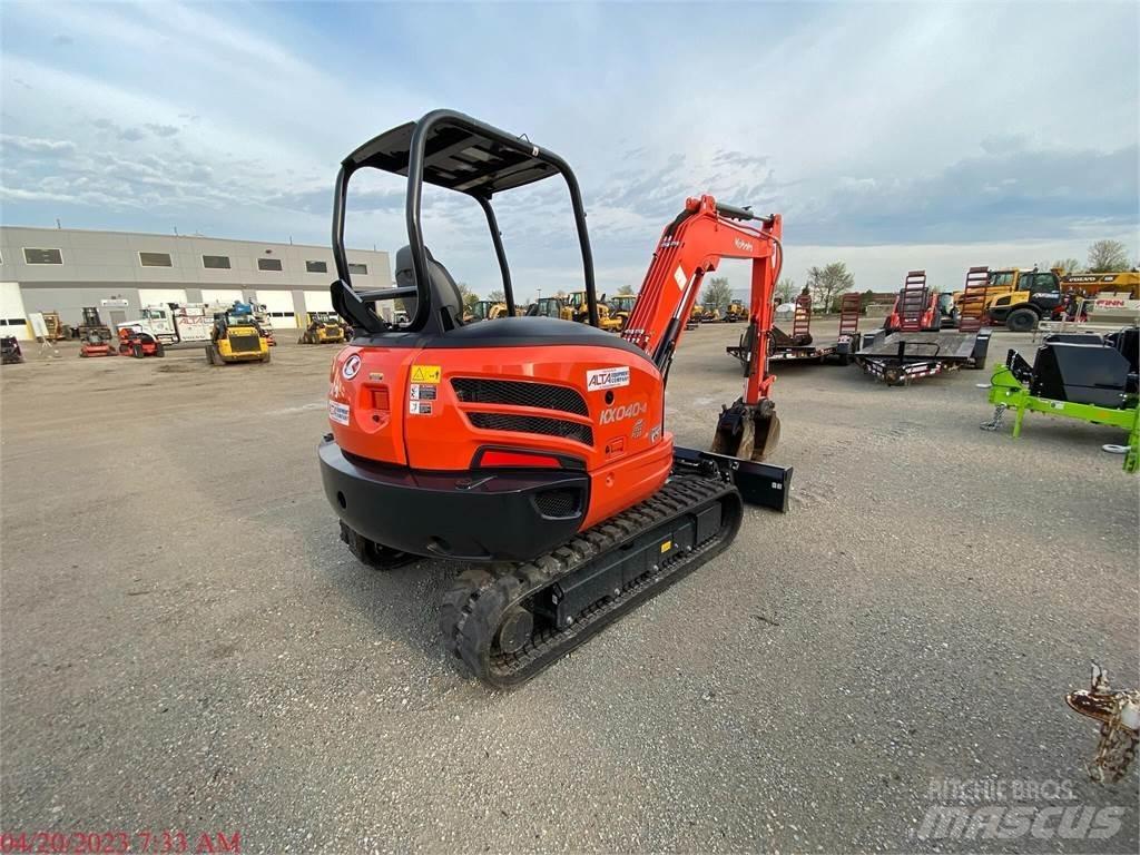 Kubota KX040-4 Mini ekskavatoriai < 7 t