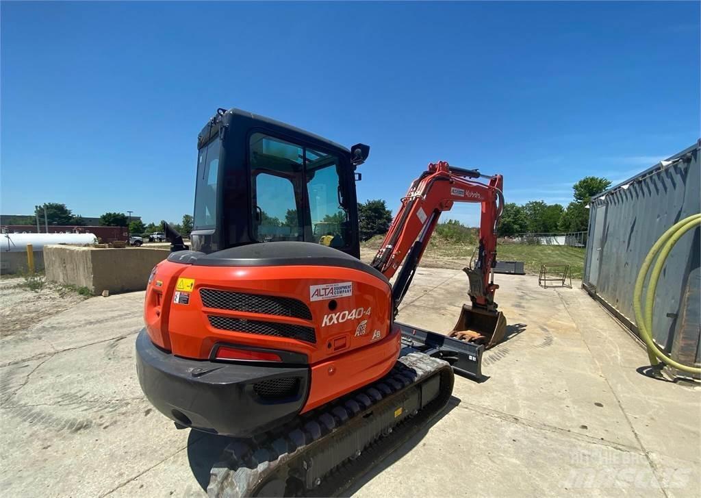 Kubota KX040-4 Mini ekskavatoriai < 7 t