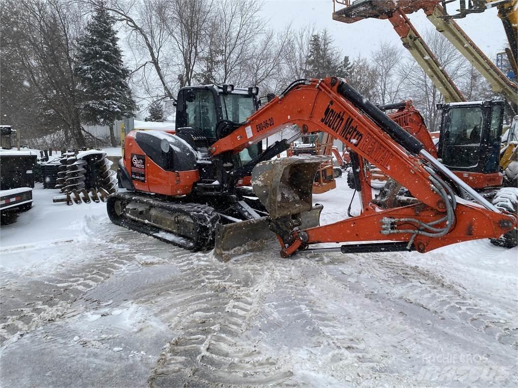 Kubota KX080 Vikšriniai ekskavatoriai