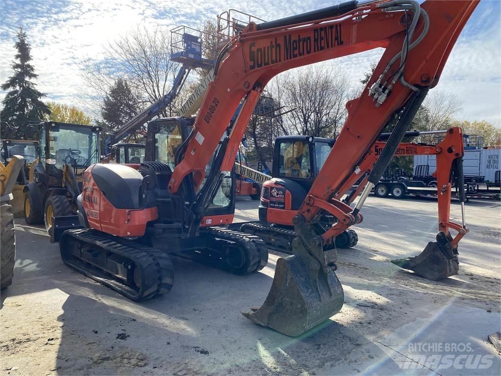Kubota KX080 Vikšriniai ekskavatoriai