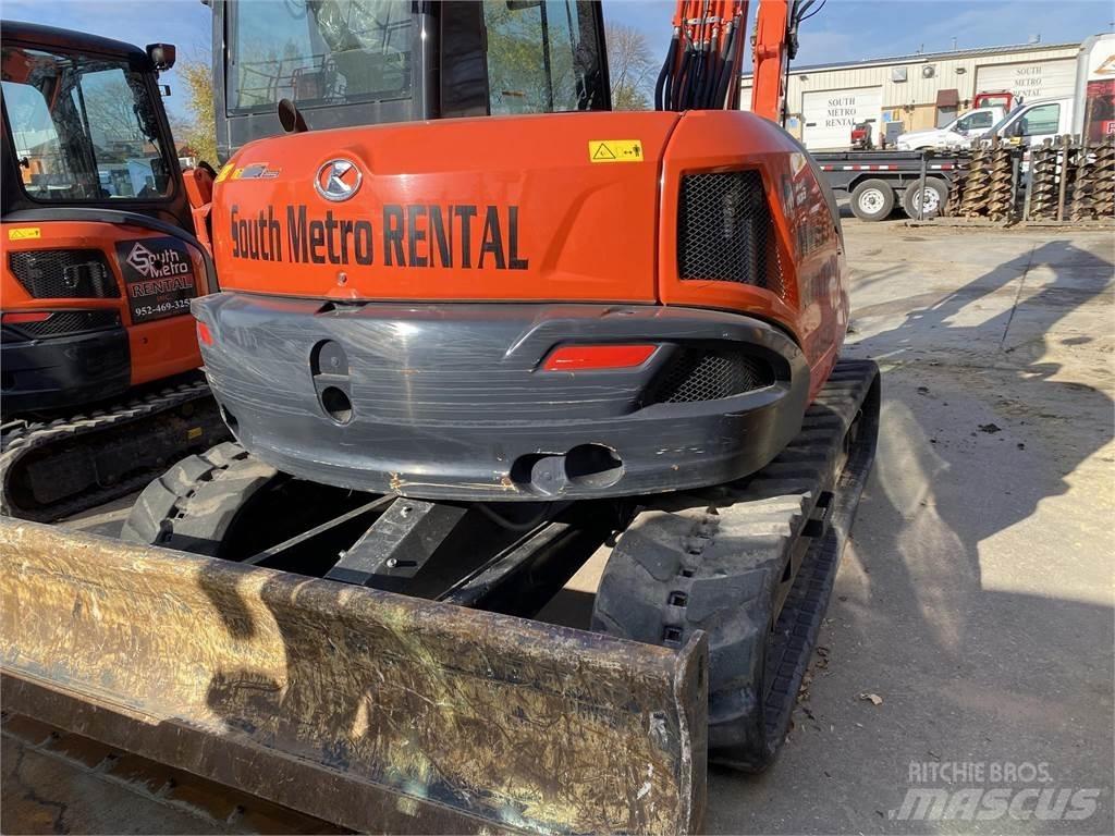 Kubota KX080 Vikšriniai ekskavatoriai
