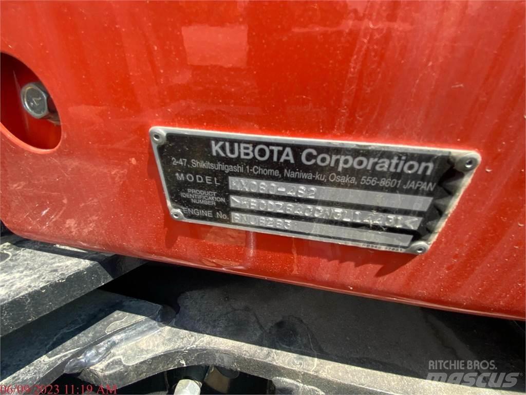 Kubota KX080-4 Vikšriniai ekskavatoriai
