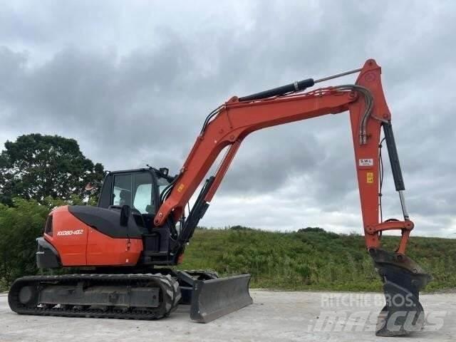 Kubota KX080-4A Vikšriniai ekskavatoriai