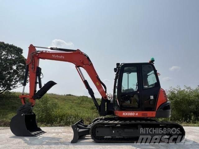 Kubota KX080-4A Vikšriniai ekskavatoriai