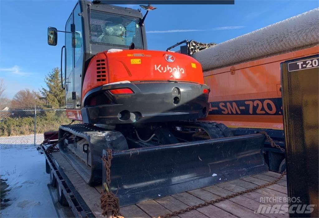 Kubota KX080-4S2 Miško mulčeriai