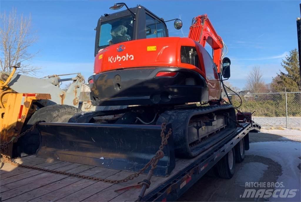 Kubota KX080-4S2 Miško mulčeriai
