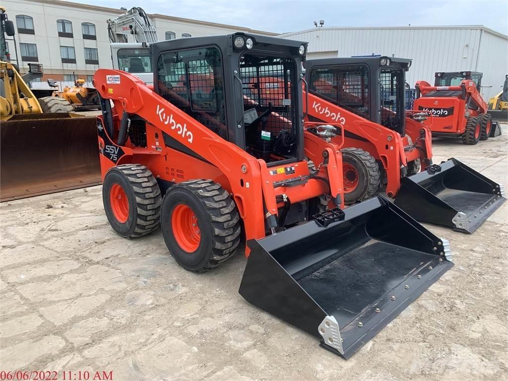 Kubota SSV75 Krautuvai su šoniniu pasukimu