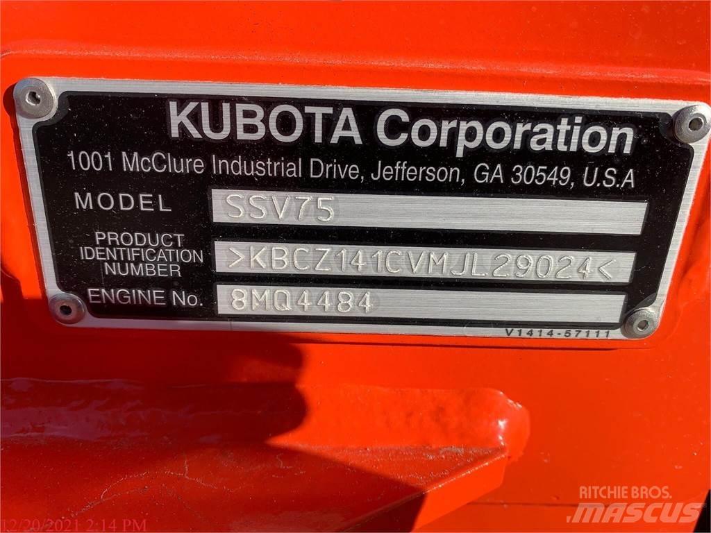 Kubota SSV75 Krautuvai su šoniniu pasukimu